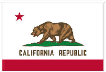Flagge Kalifornien